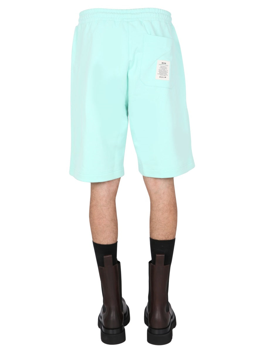 MSGM Shorts - Verde | Wanan Luxury