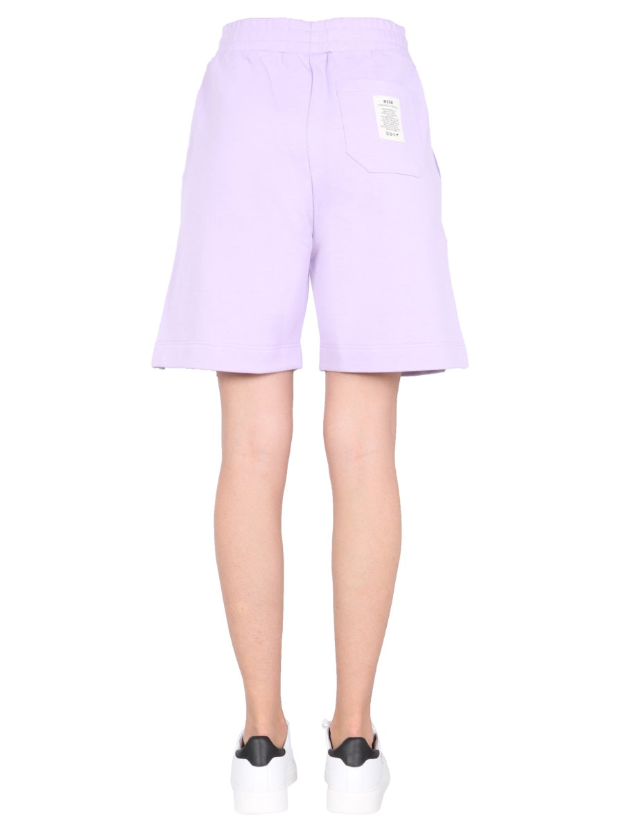 MSGM Shorts - Lilla | Wanan Luxury