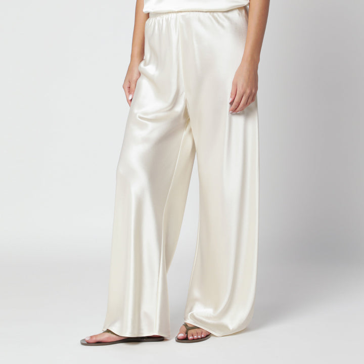 Almada Label Pantaloni - Bianco | 43e10c0f6dbd7fd2c9345dda21ece35093238823