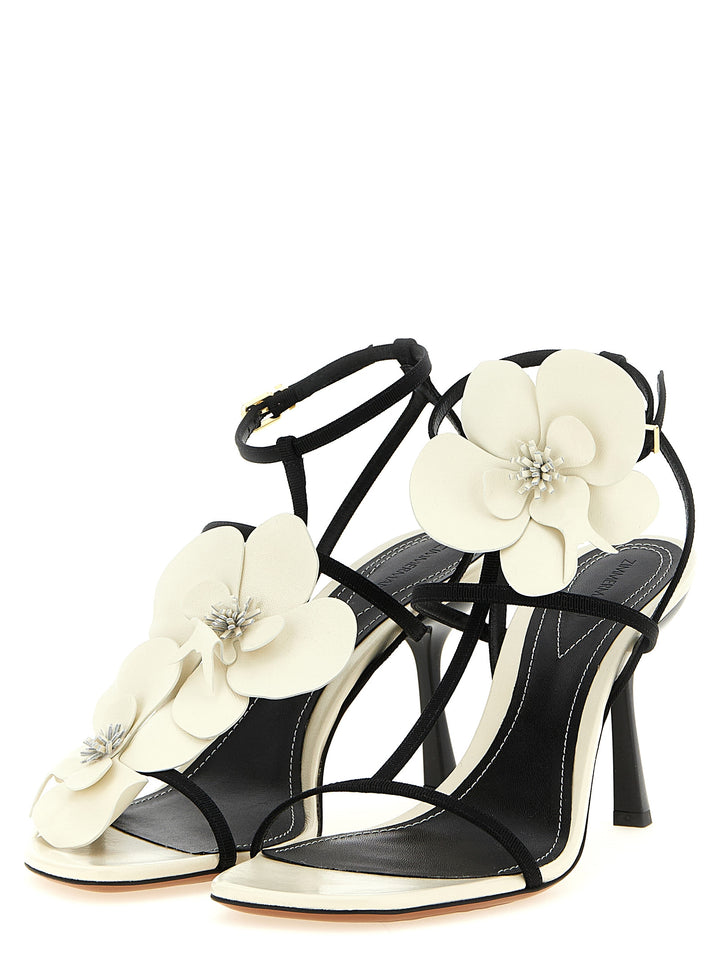 Zimmermann Orchid Sandali - Bianco/Nero | 20a7082a1d7d499862ebbeb56dd85cfcb41d33e0