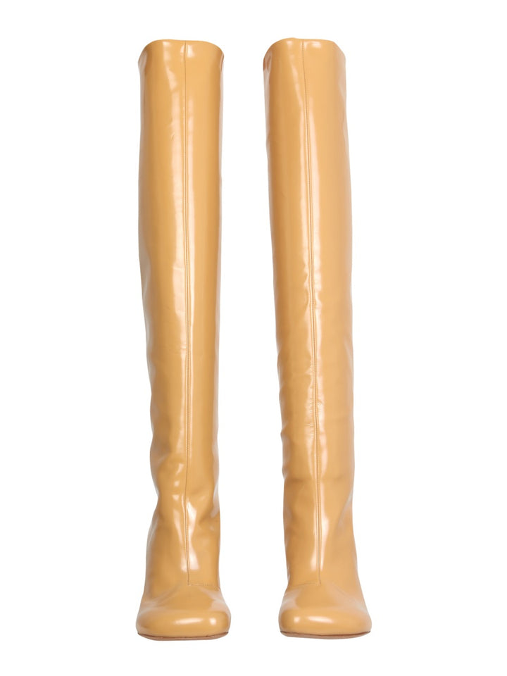 Dries Van Noten Stivali - Beige | 60e3c0f5f9abacdd681548a3bee37cd5fd3d413f