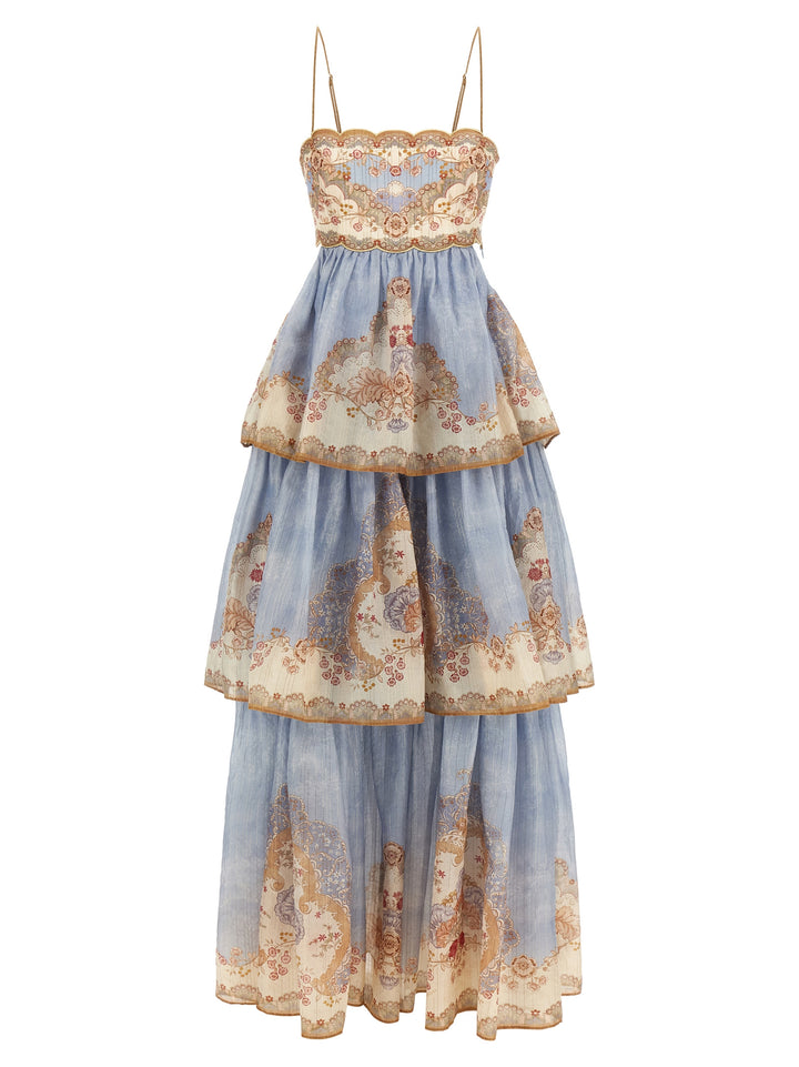 Zimmermann Daylight Abiti - Celeste | 61ce0a0ebbe8f8f3d4caf5408c5d79cbad930e48