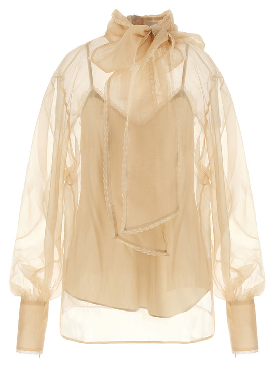 Memento Organza Camicie Beige