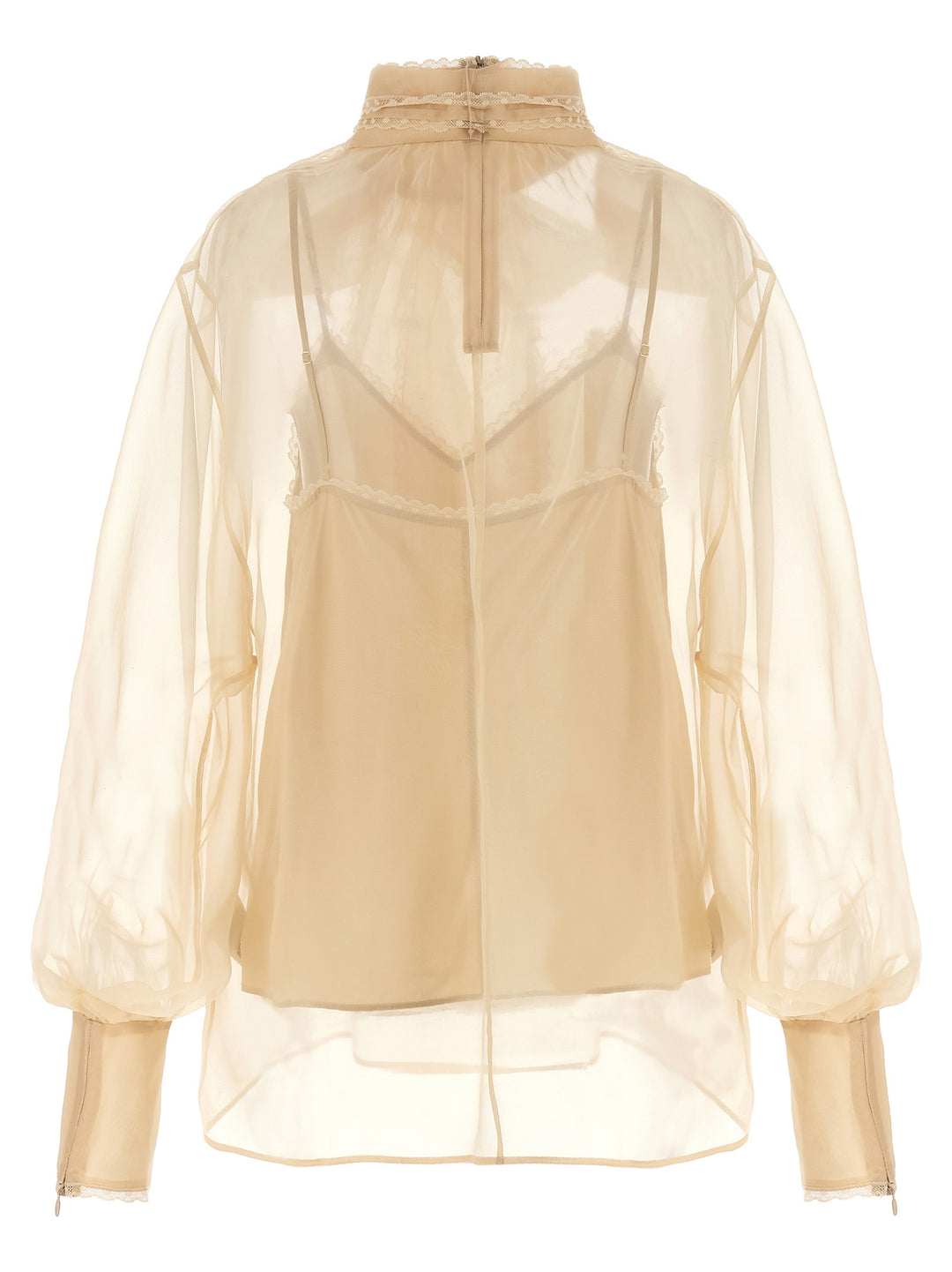 Zimmermann Memento Organza Camicie - Beige | 9f6fc2db973d90c04f6b6530a3226cb80b8f73ed
