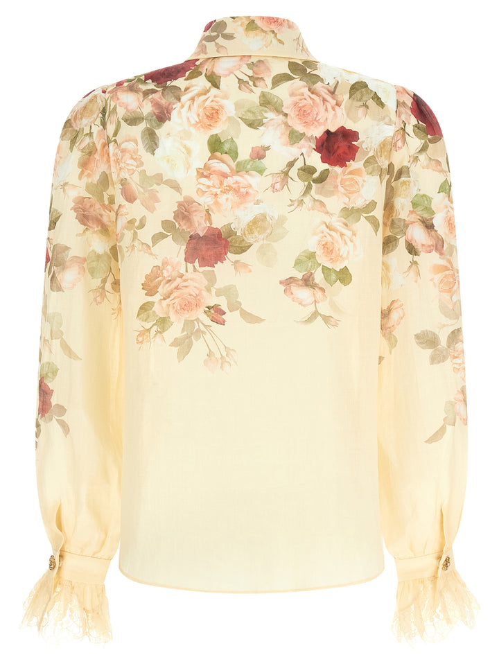 Zimmermann Hypnotic Tux Camicie - Rosa | df1bd65a352c89452e4c170ed9a58ac0cc778a6a