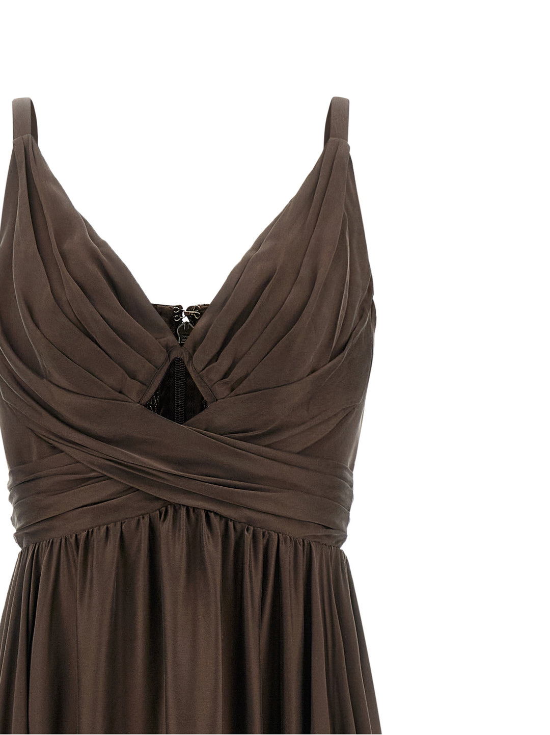 Zimmermann Cut-Out Dress Abiti - Marrone | ce4b9ffb120d35b7a1998927a90d9a59a6471948