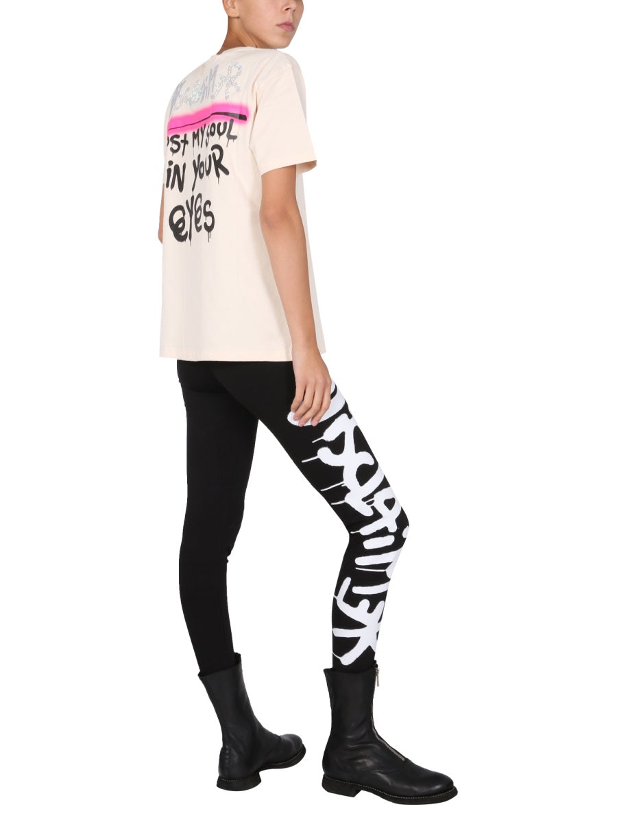 Disclaimer T shirt - Bianco | Wanan Luxury