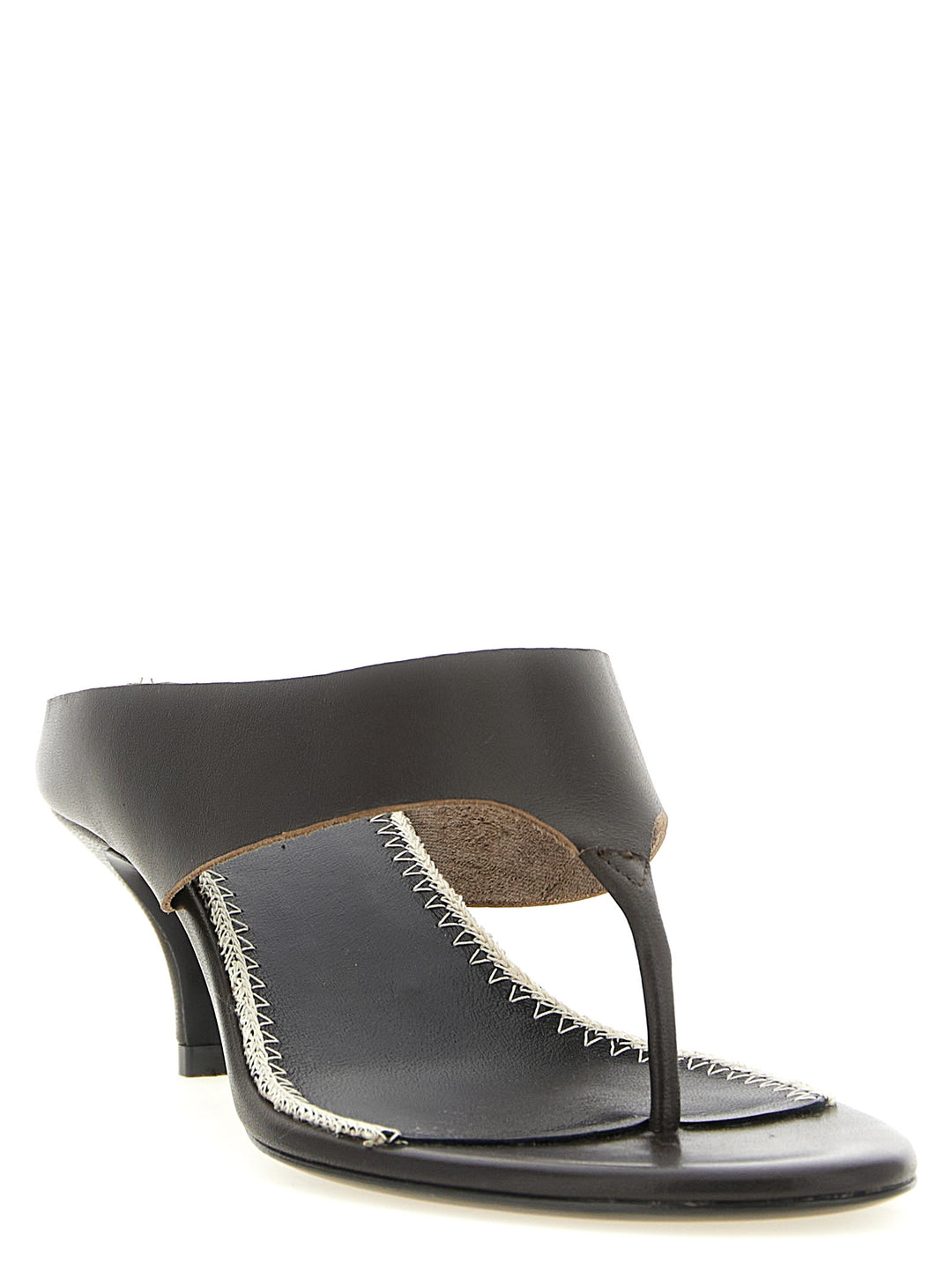 Magda Butrym Leather Sandali - Marrone | 589befb29389a654c317d5b9f48d38149487035e