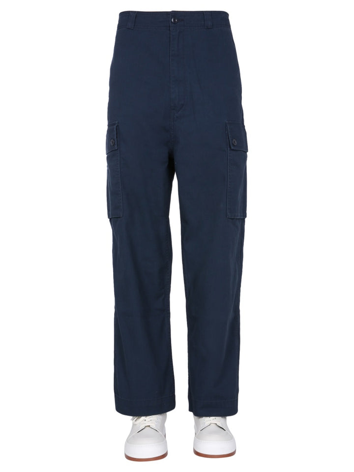 Nigel Cabourn Pantaloni - Blu | Wanan Luxury