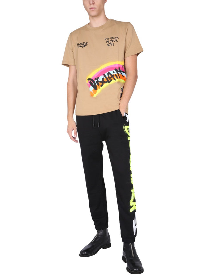 Disclaimer T shirt - Marrone | Wanan Luxury