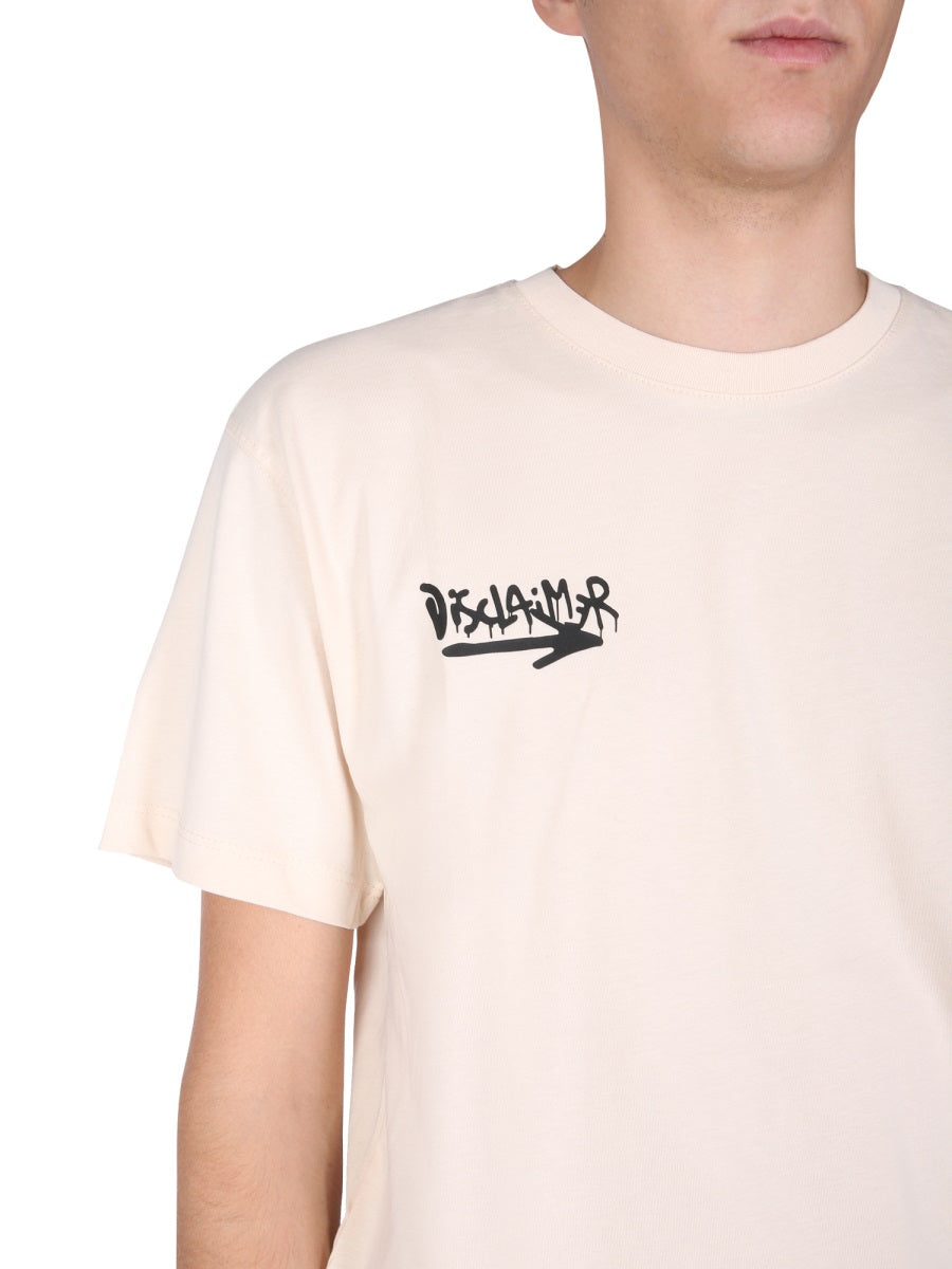 Disclaimer T shirt - Bianco | Wanan Luxury