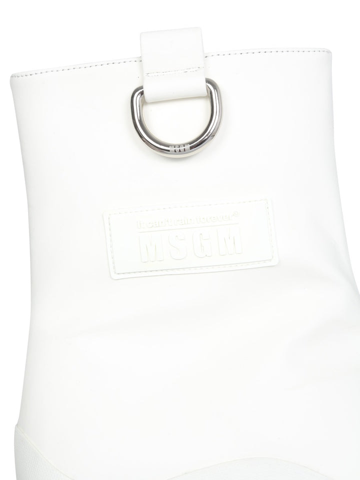 MSGM Stivali - Bianco | Wanan Luxury