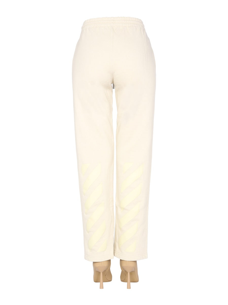 Off-White Pantaloni - Bianco | Wanan Luxury