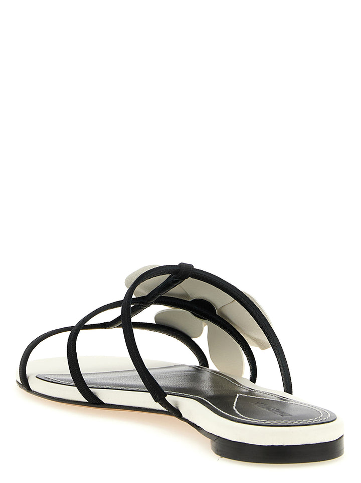 Zimmermann Orchid Sandali - Bianco/Nero | 43dc25f7aa2b4abc5ab614d265be21e824003019