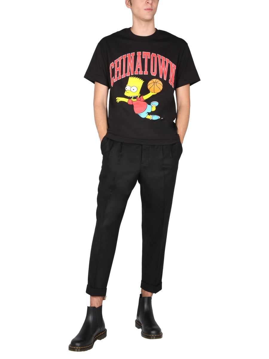 Chinatown Market x The Simpsons T shirt - Nero | Wanan Luxury