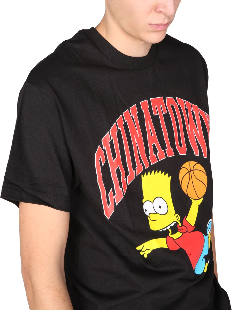 Chinatown Market x The Simpsons T shirt - Nero | Wanan Luxury