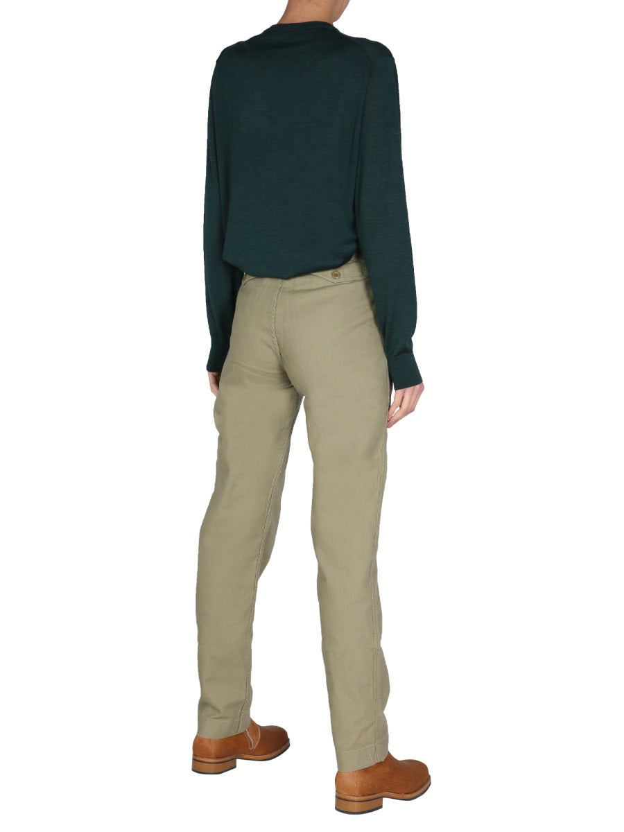 Nigel Cabourn Pantaloni - Verde | Wanan Luxury