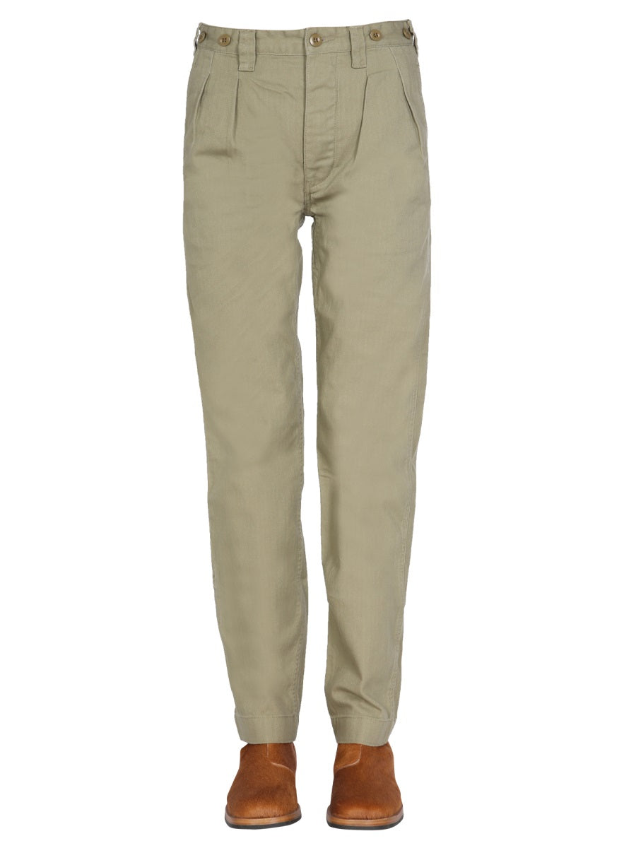 Nigel Cabourn Pantaloni - Verde | Wanan Luxury