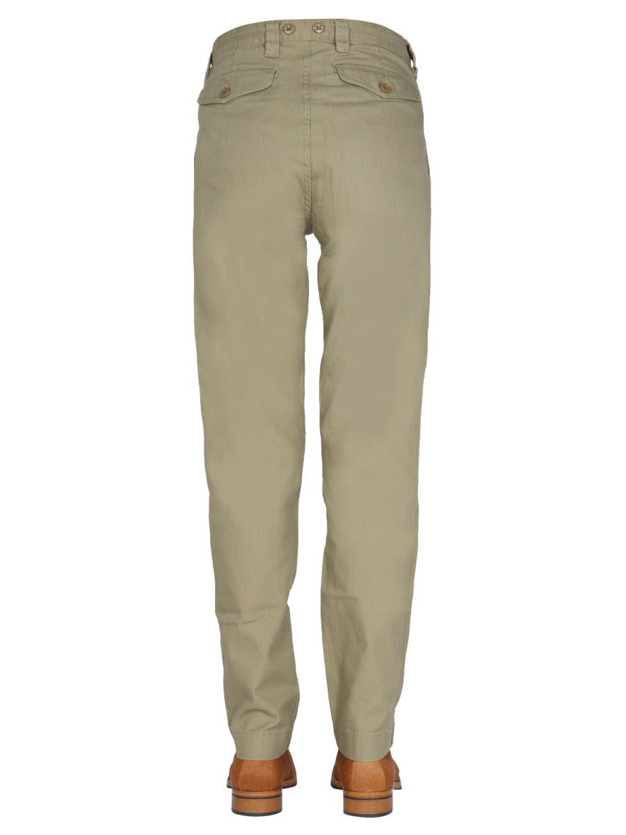 Nigel Cabourn Pantaloni - Verde | Wanan Luxury