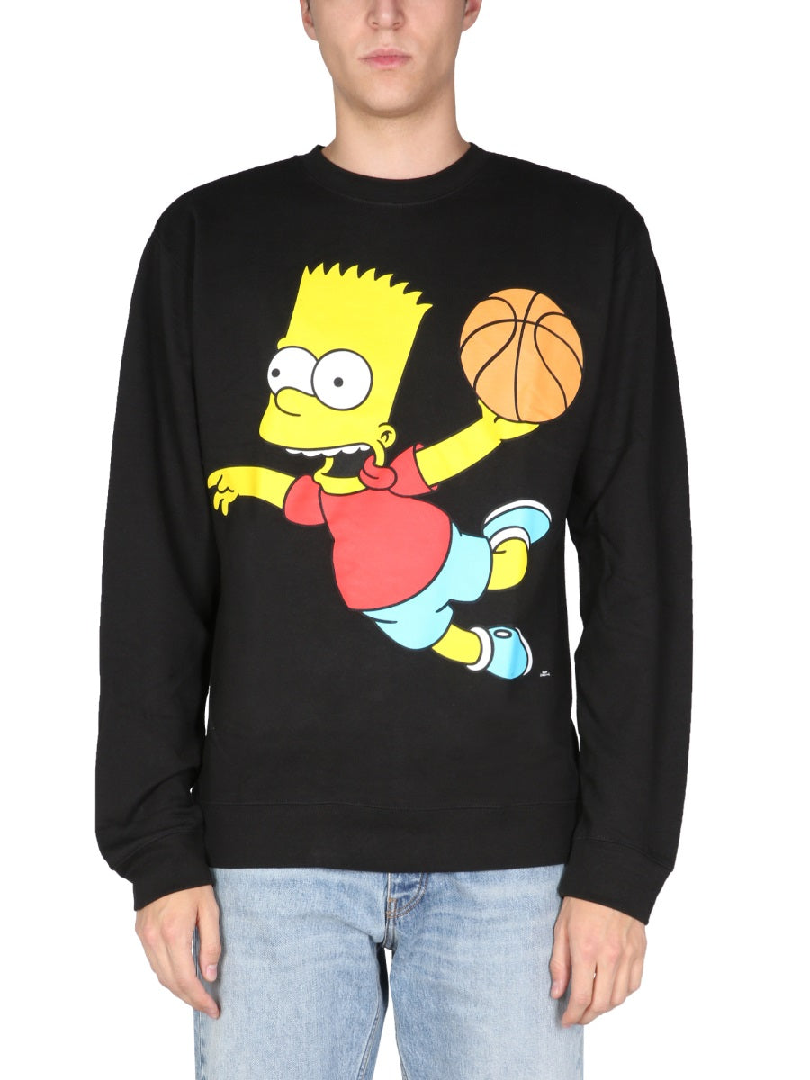 Chinatown Market x The Simpsons Felpe - Nero | Wanan Luxury