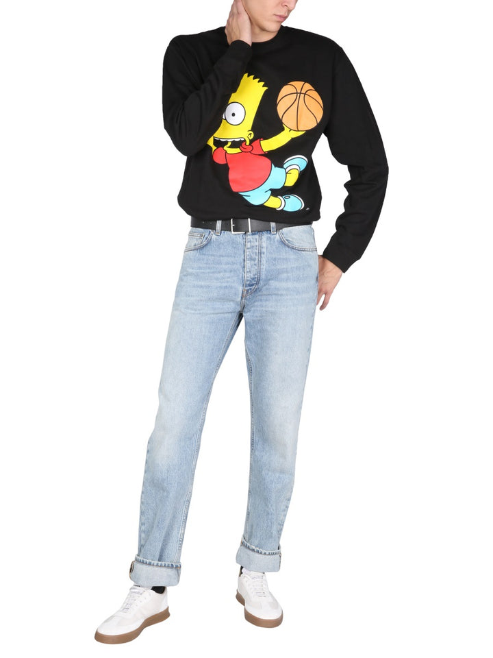 Chinatown Market x The Simpsons Felpe - Nero | Wanan Luxury