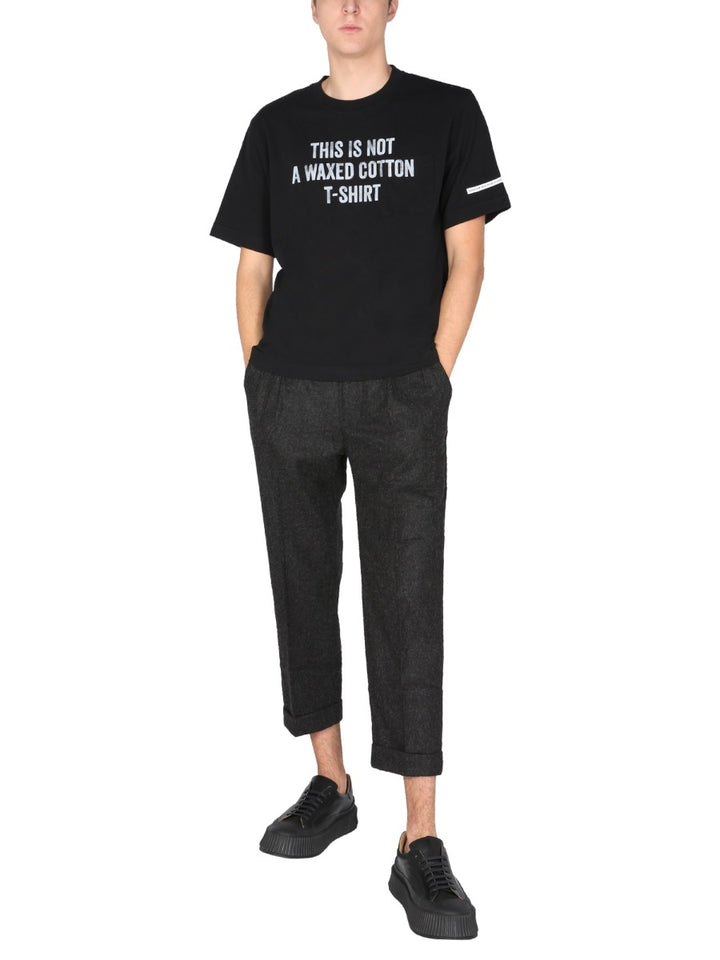 Barbour T shirt - Nero | Wanan Luxury