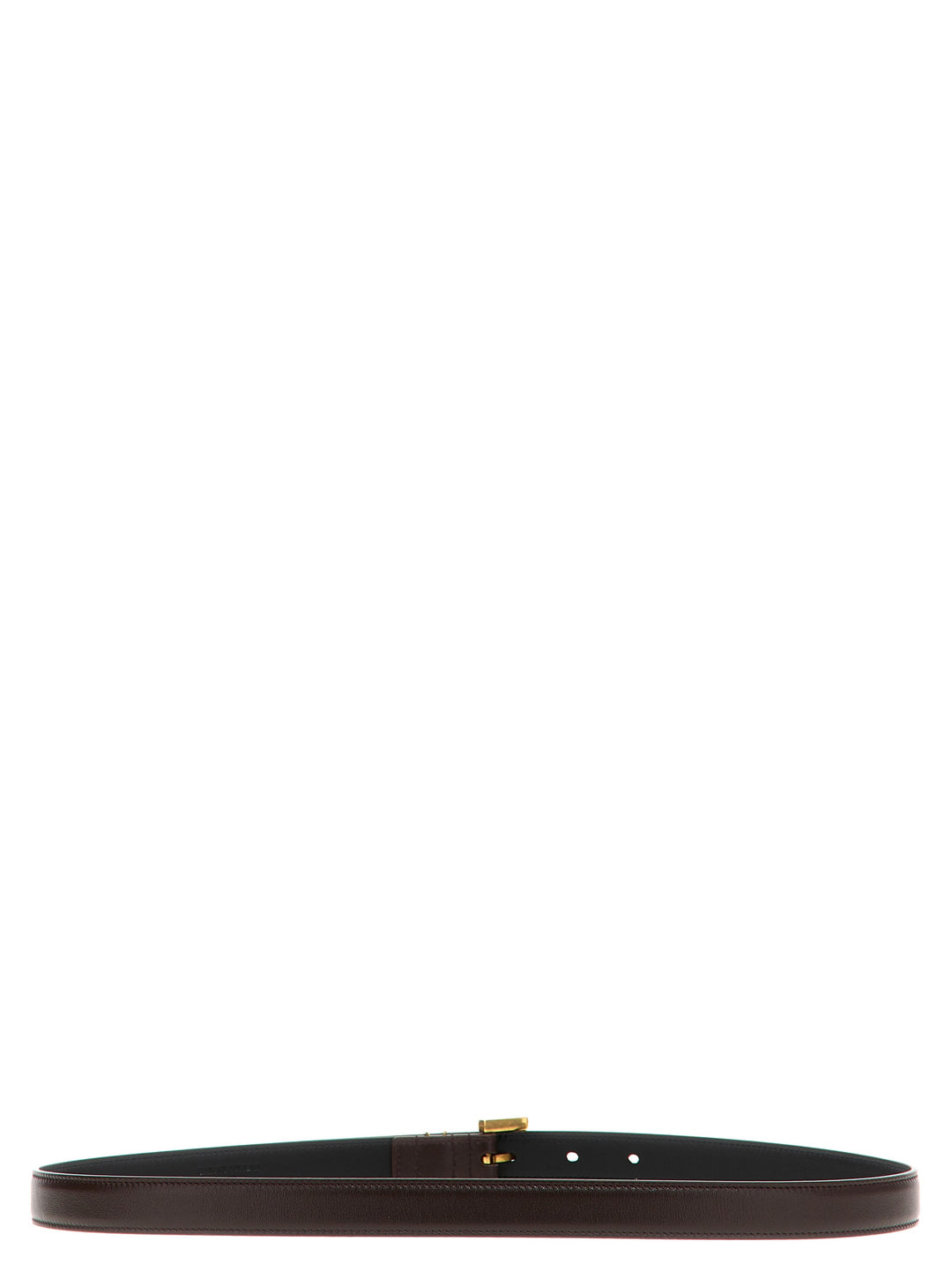 Saint Laurent Cassandre Cinture - Marrone | e5a4643c9f9d61e315ea5a46aa0b56c687f2c786