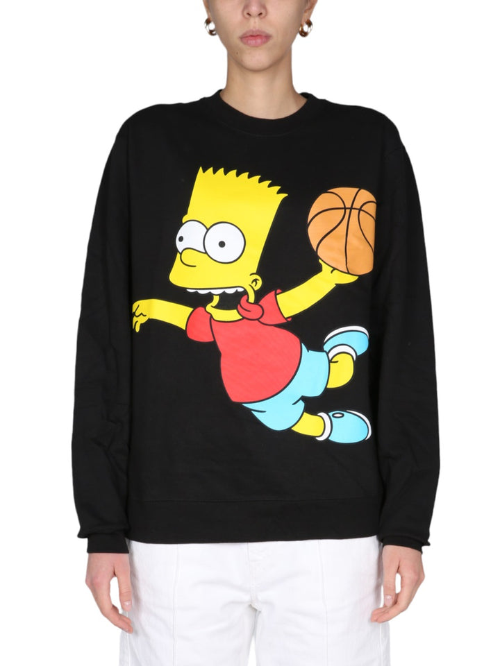 Chinatown Market x The Simpsons Felpe - Nero | Wanan Luxury