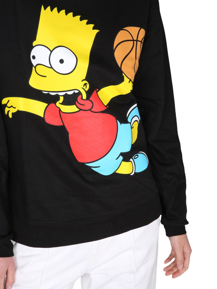 Chinatown Market x The Simpsons Felpe - Nero | Wanan Luxury