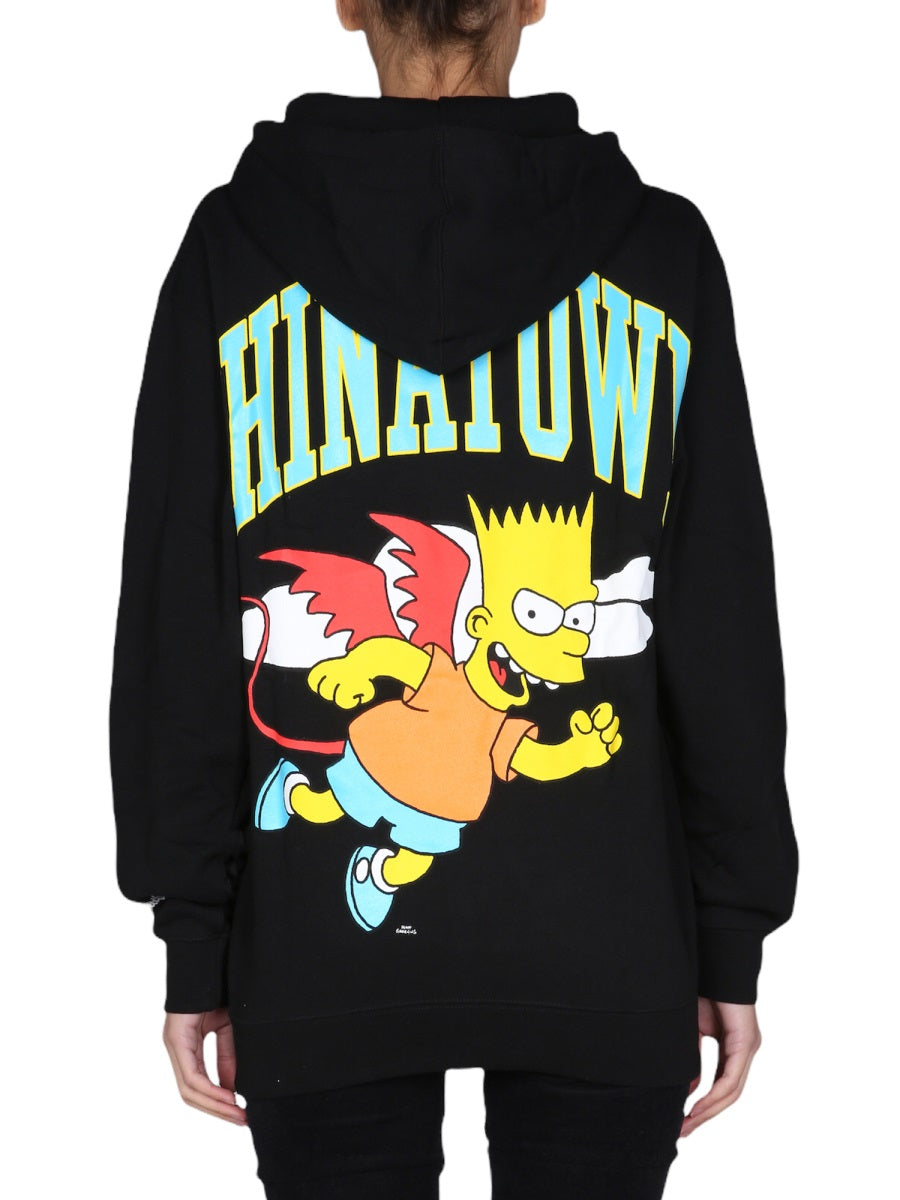 Chinatown Market x The Simpsons Felpe - Nero | Wanan Luxury