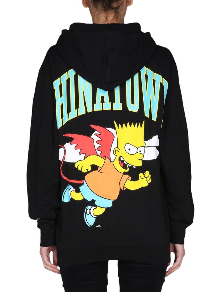 Chinatown Market x The Simpsons Felpe - Nero | Wanan Luxury