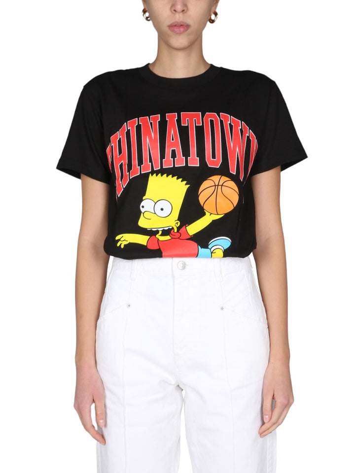 Chinatown Market x The Simpsons T shirt - Nero | Wanan Luxury