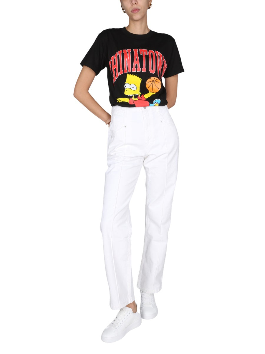 Chinatown Market x The Simpsons T shirt - Nero | Wanan Luxury