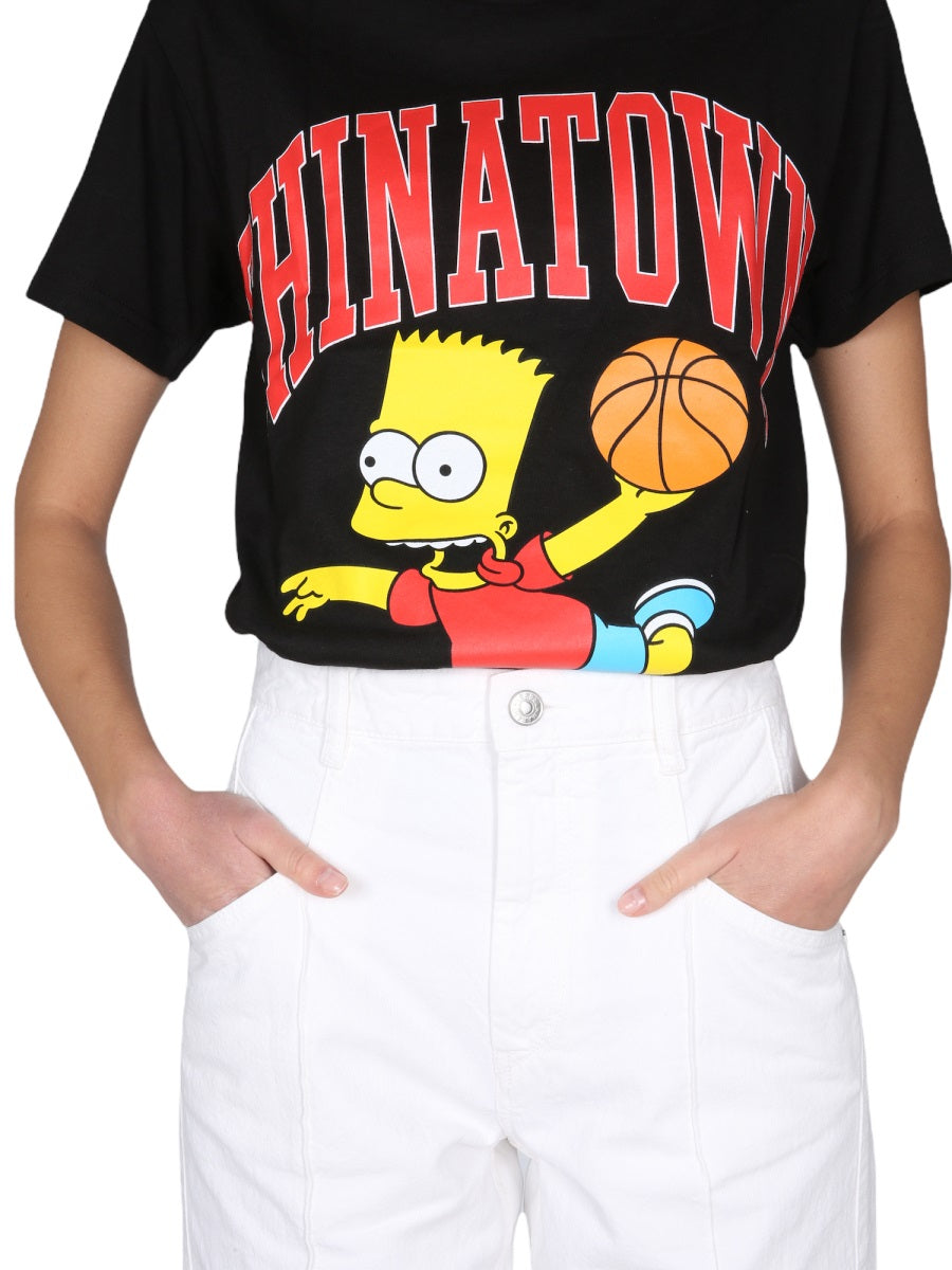 Chinatown Market x The Simpsons T shirt - Nero | Wanan Luxury