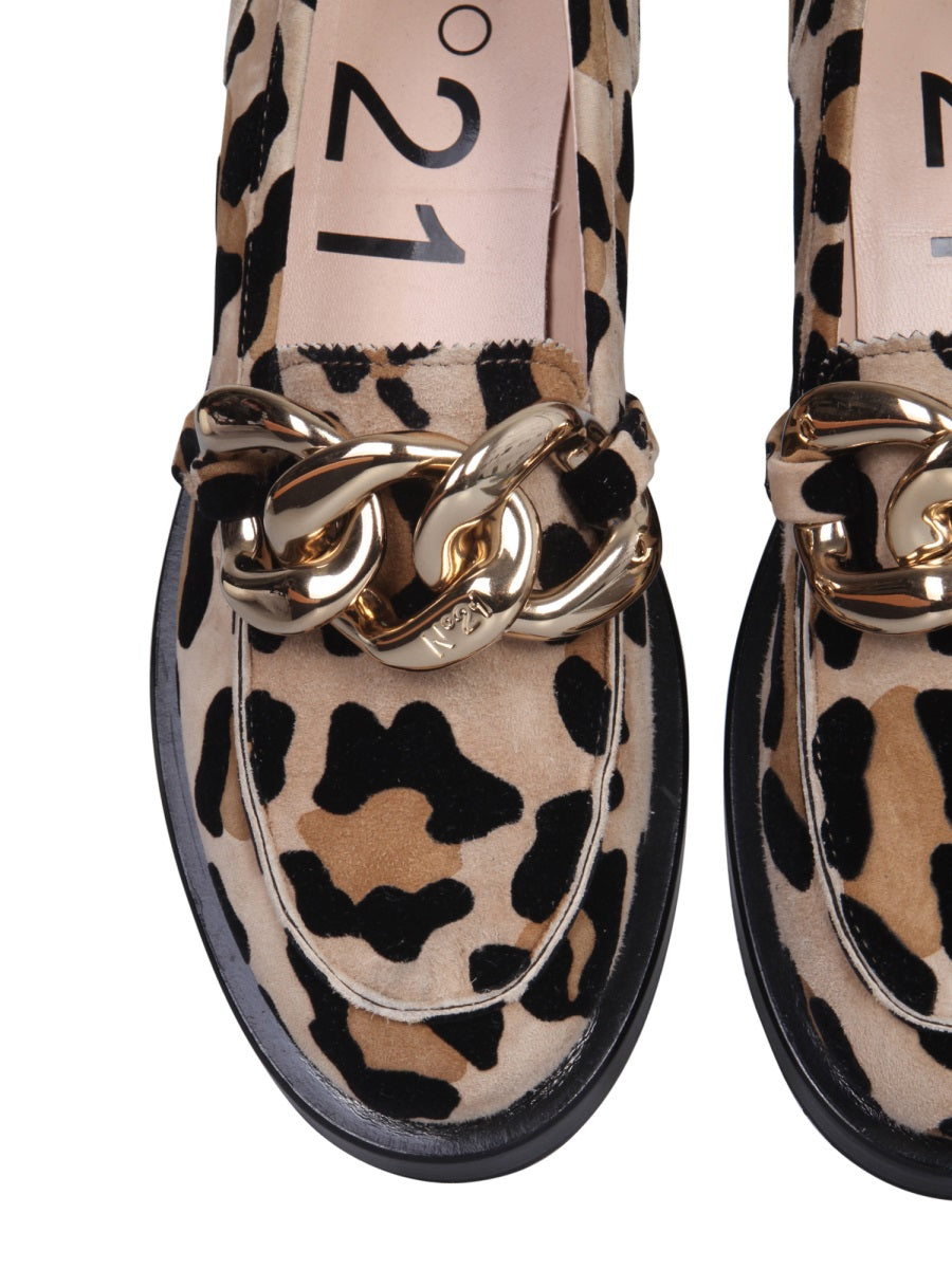 N°21 Mocassini - Animalier | Wanan Luxury