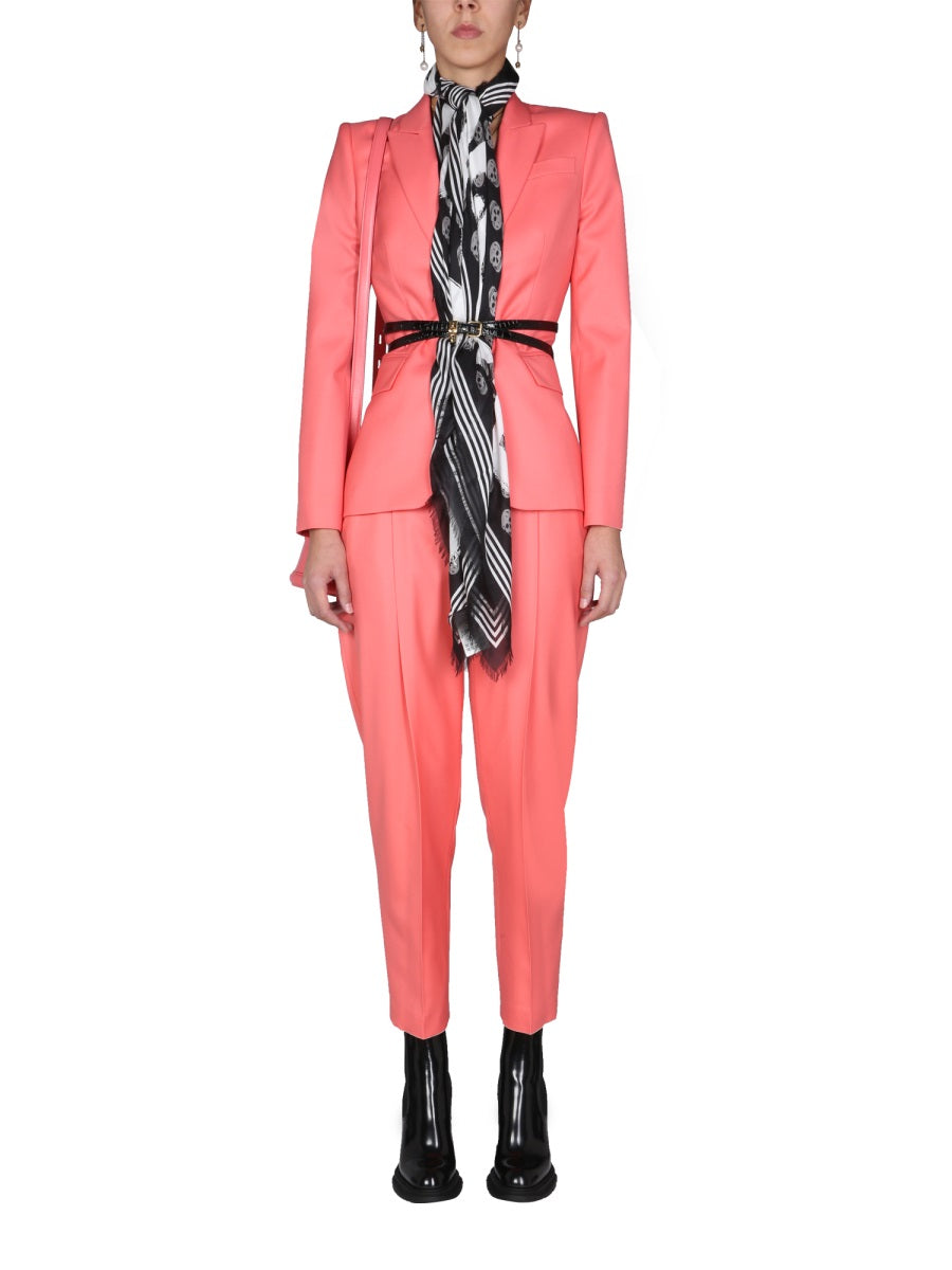 Alexander McQueen Pantaloni - Rosa | Wanan Luxury