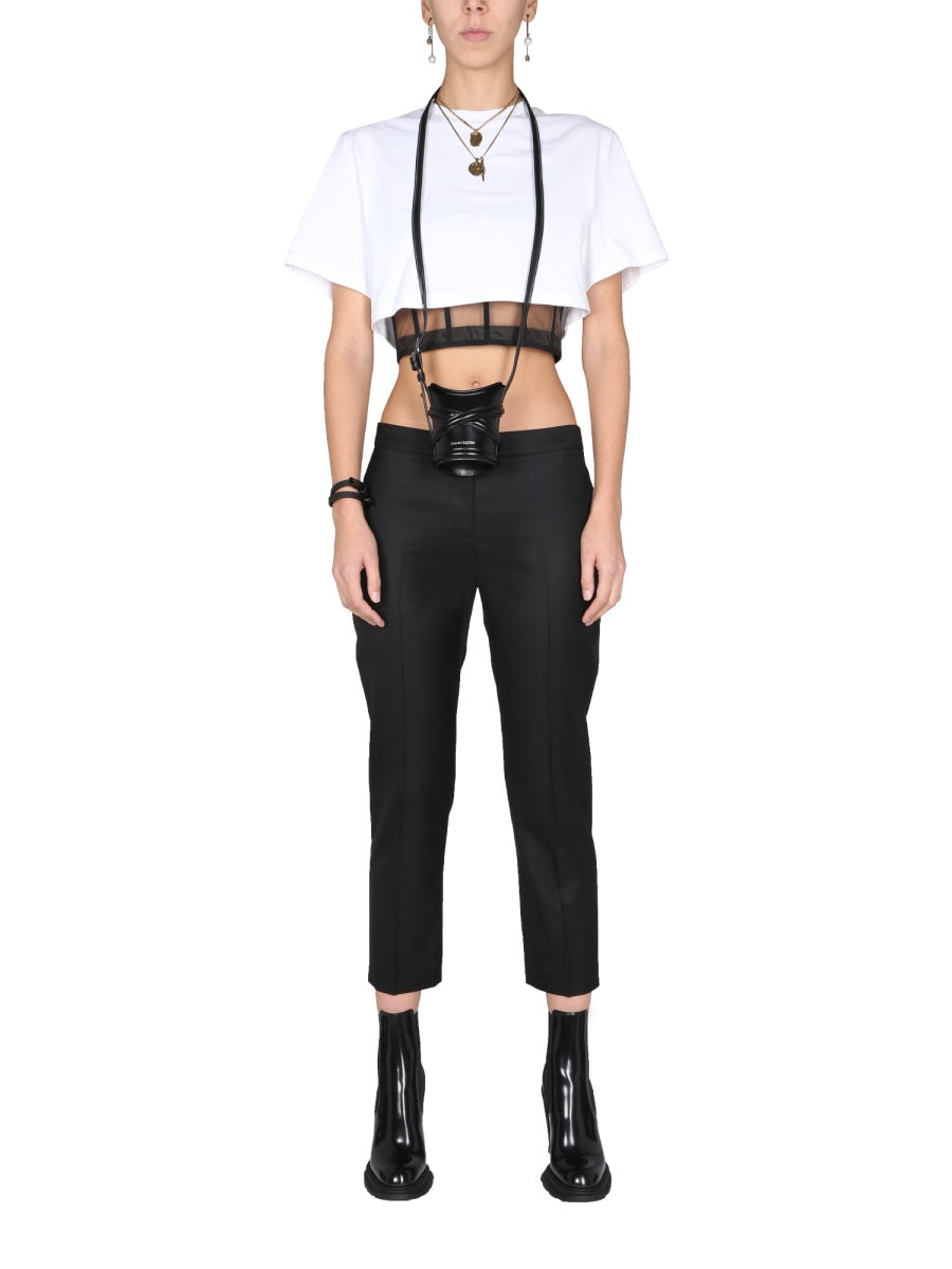 Alexander Mcqueen Pantaloni - Black | 2bf284a8bfaf9431a60cffc73011f9eab6295096