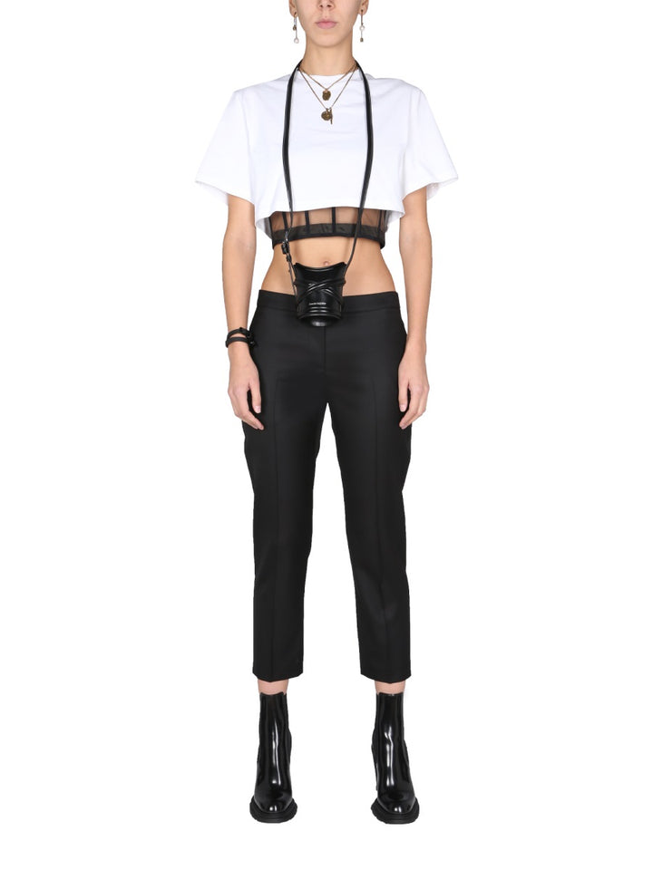 Alexander Mcqueen Pantaloni - Black | 2bf284a8bfaf9431a60cffc73011f9eab6295096