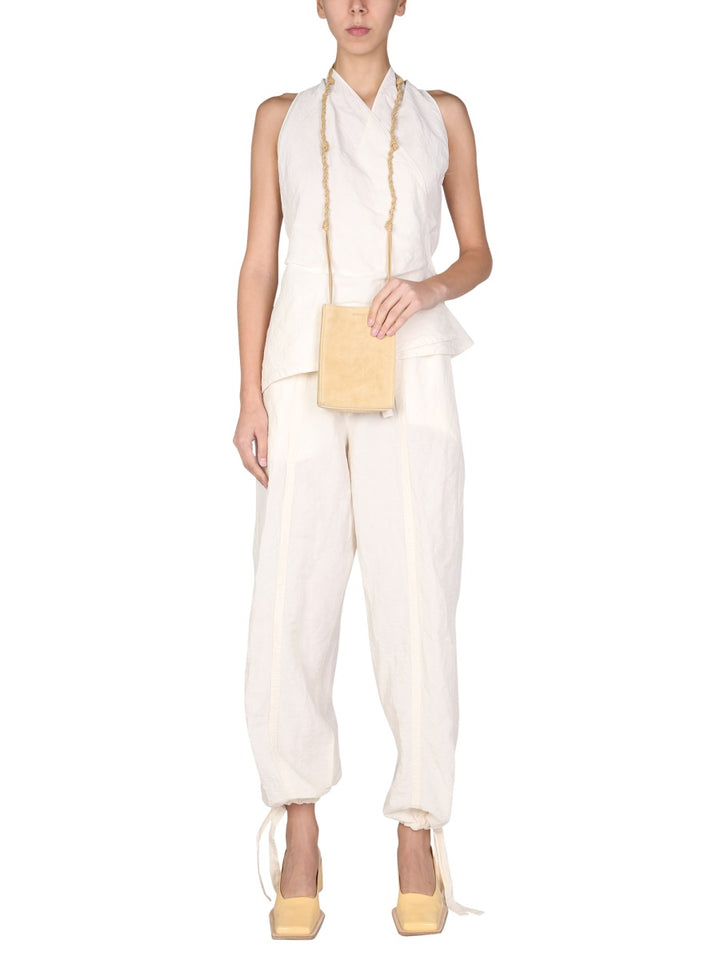 Jil Sander Pantaloni - Bianco | Wanan Luxury