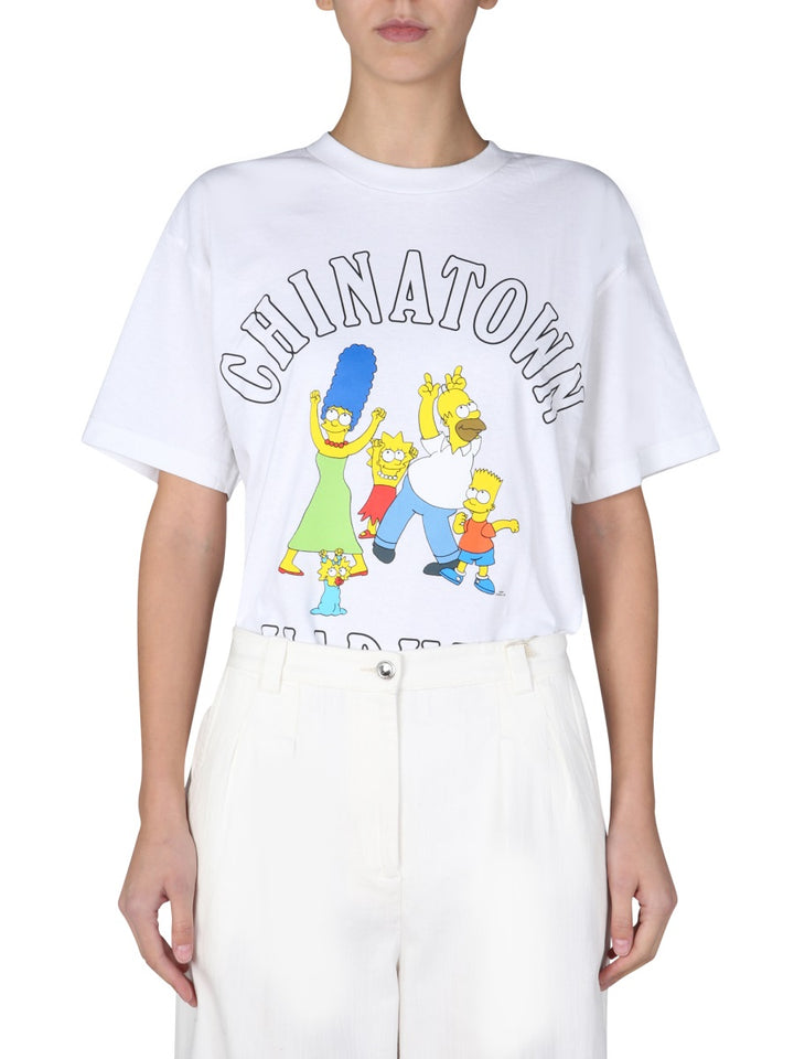 Chinatown Market x The Simpsons T shirt - Bianco | Wanan Luxury