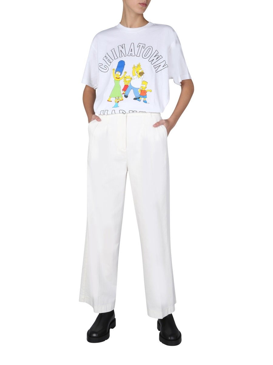 Chinatown Market x The Simpsons T shirt - Bianco | Wanan Luxury