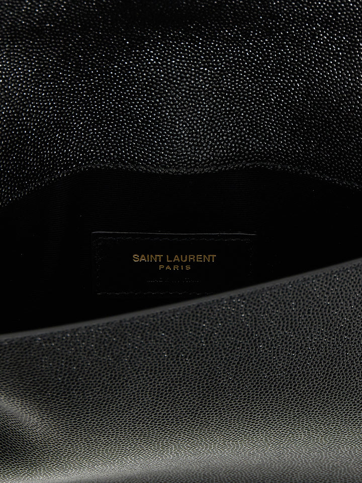 Saint Laurent Uptown Clutch - Nero | 905d17040102fdca0e00f5768fb78da46a309ec7