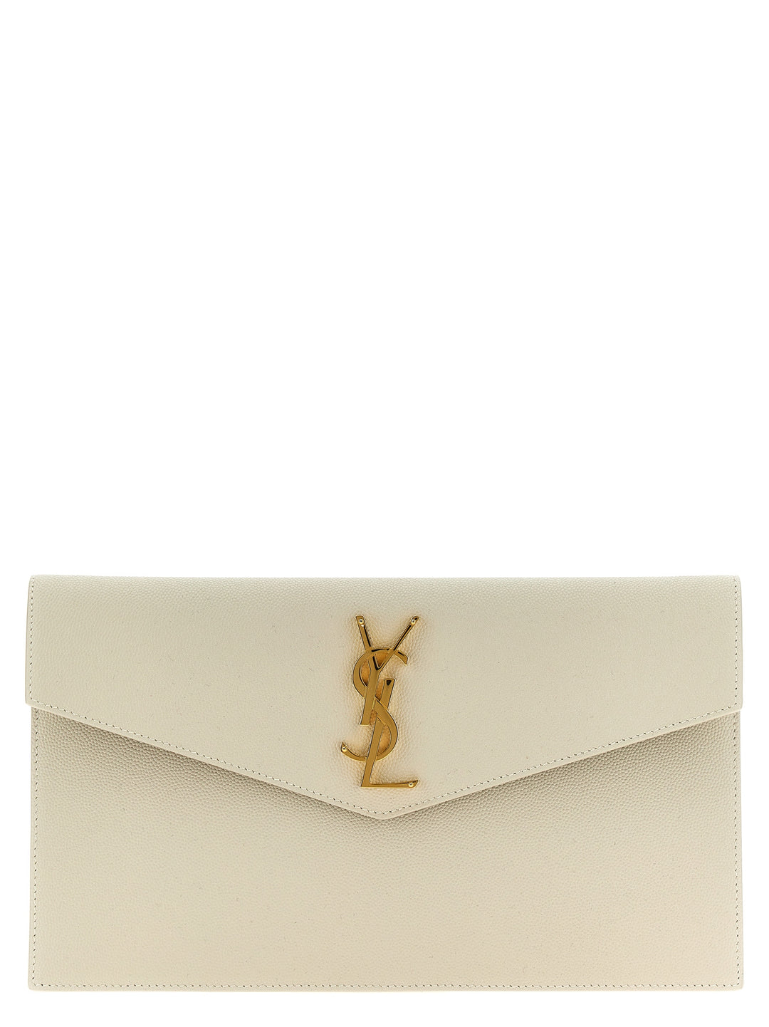 Saint Laurent Uptown Clutch - Bianco | 231de36a4389394c28f2eced6fcef580e1e19dc9