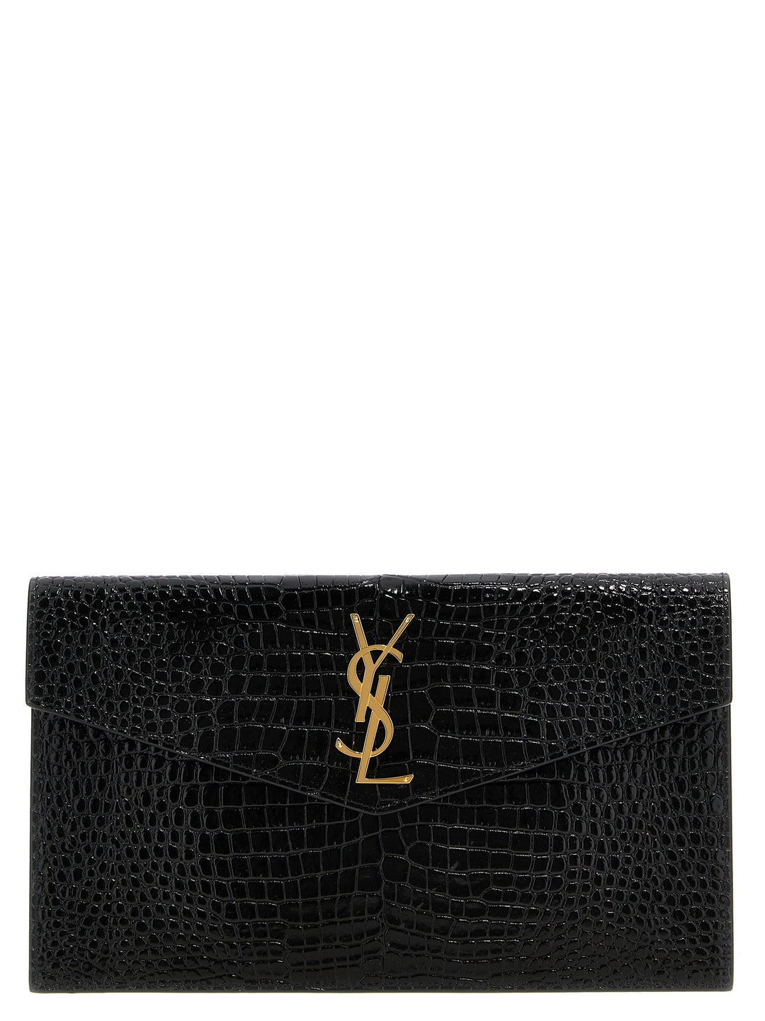 Saint Laurent Uptown Clutch - Nero | 02091807aa646b2f55a3ebbe40a3aef01344ba0c