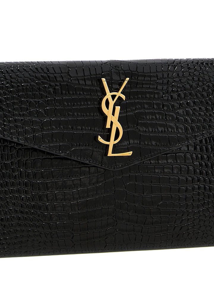 Saint Laurent Uptown Clutch - Nero | a2c0a2de682d55285ec85905c5e9cb8ef7fd3db0