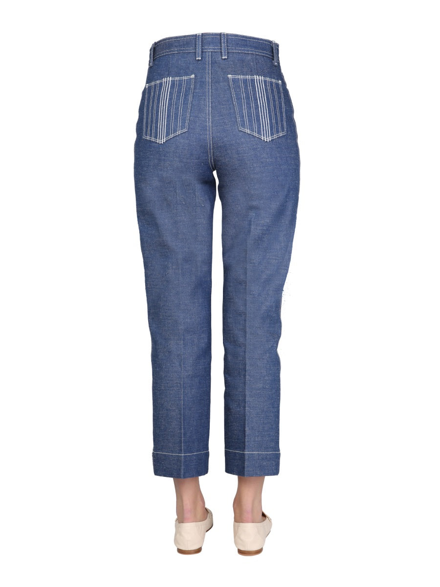 Tory Burch Jeans - Blu | Wanan Luxury