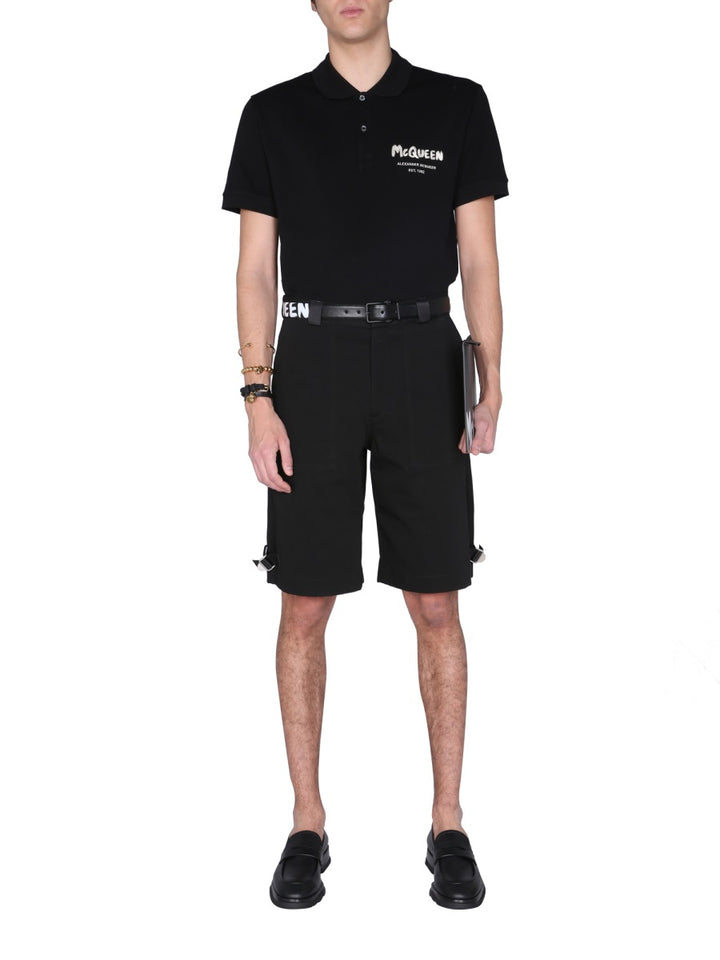 Alexander McQueen Shorts - Nero | Wanan Luxury