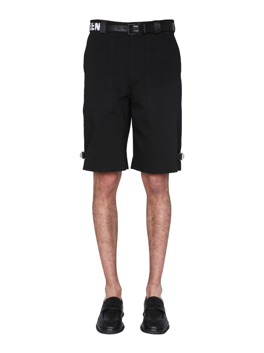 Alexander McQueen Shorts - Nero | Wanan Luxury
