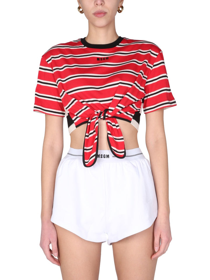 MSGM T shirt - Rosso | Wanan Luxury