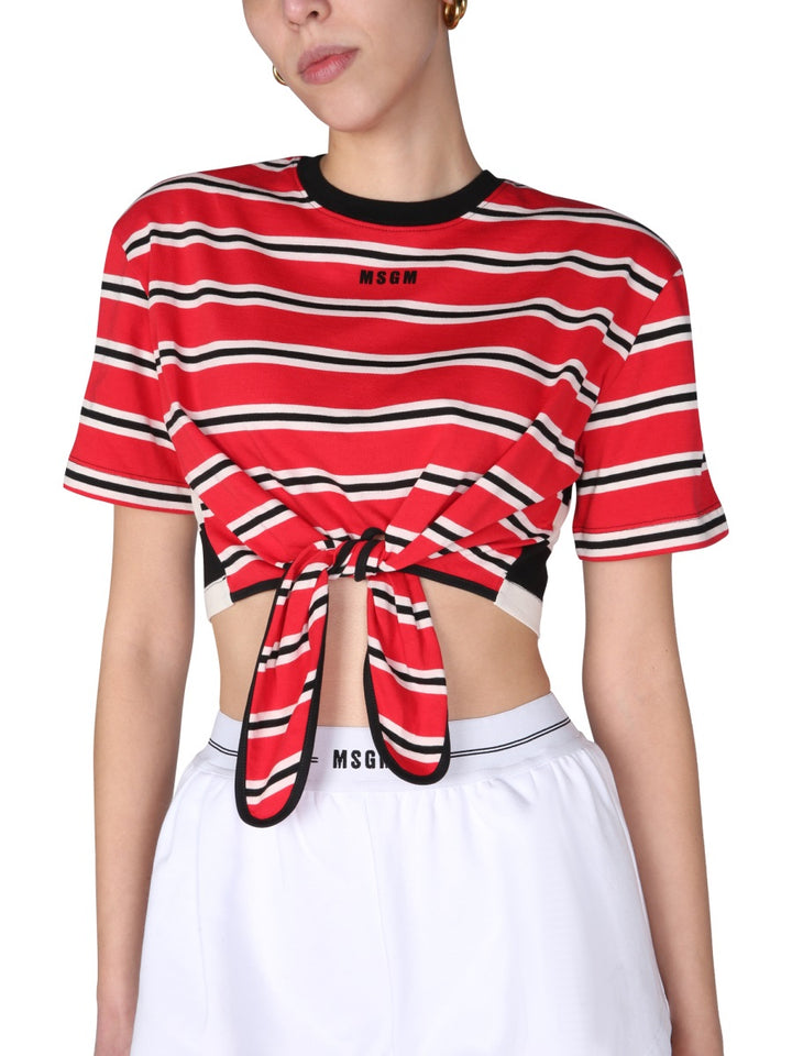 MSGM T shirt - Rosso | Wanan Luxury